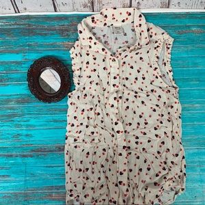 Lauren Conrad Disney Minnie Tank Top sz XS